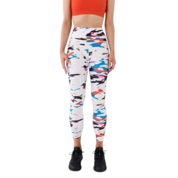 P.E Nation Shozo High Waist Legging in Multi-Print Women’s Size XS NWT - Picture 1 of 7